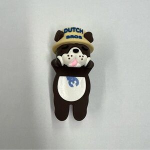 2025 Dutch Bros Lil Bros Phone Toppers Buddies Dog NEW not in bag.